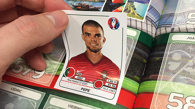 Panini stickerboek