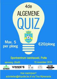 Algemene quiz 2019